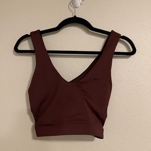 Burgundy/Maroon Nike Sports Bra Size Large
